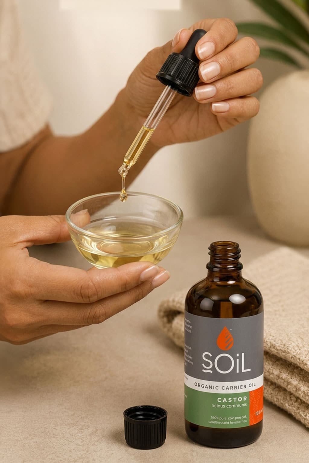 Soil Organics Aromatherapy and Skincare castor oil carrier oil dilution