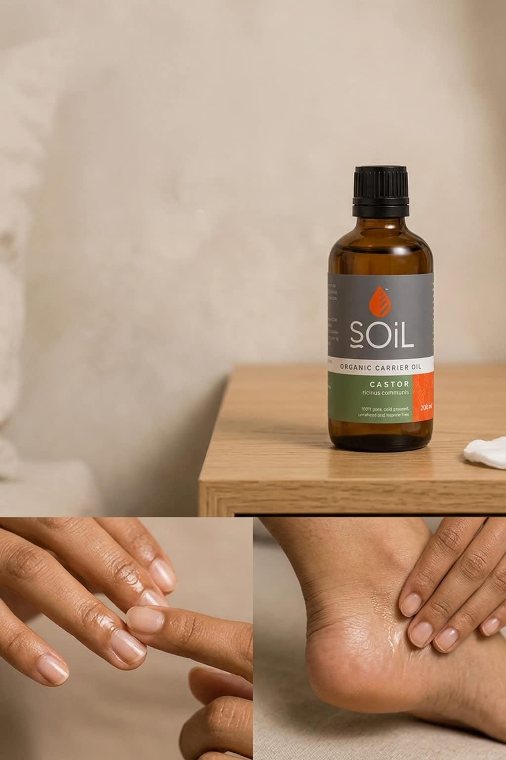 Soil Organics Aromatherapy and Skincare castor oil skin treatment